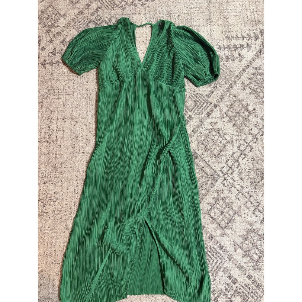 Kelly green anthropologie Midi Length Dress Size Xs